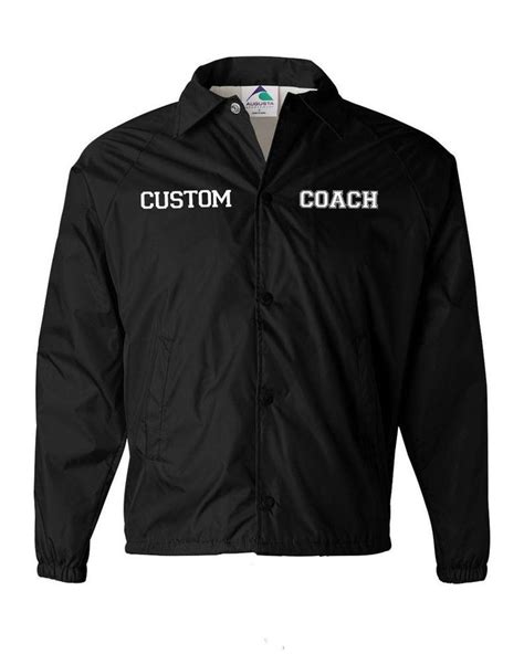 cheap custom coach jackets|custom coach jacket no minimum.